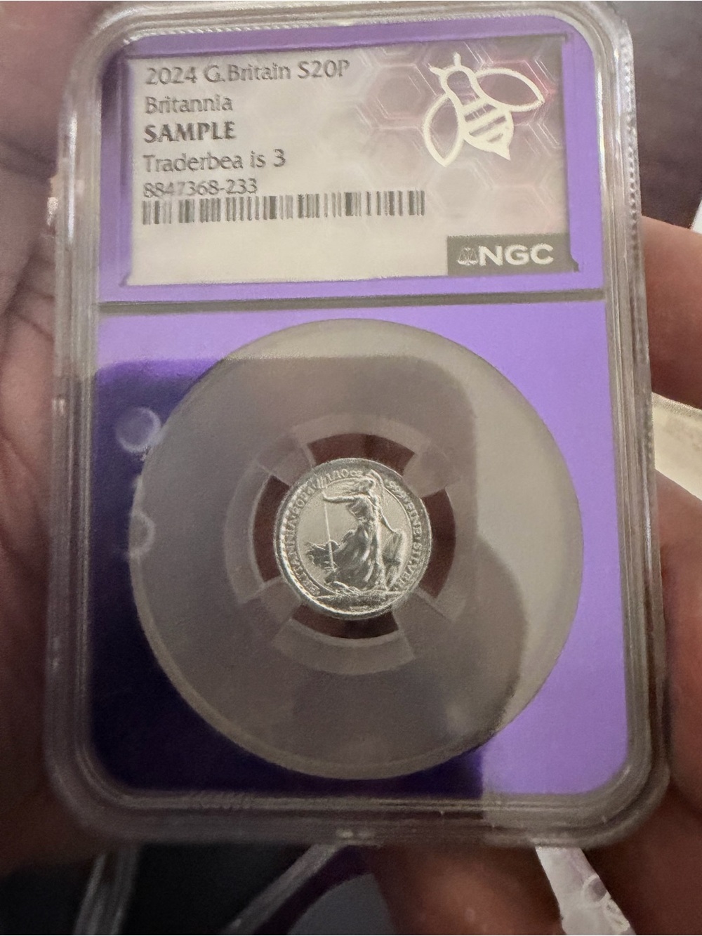 2024 Great Britain Britannia Silver Coin - NGC Slabbed